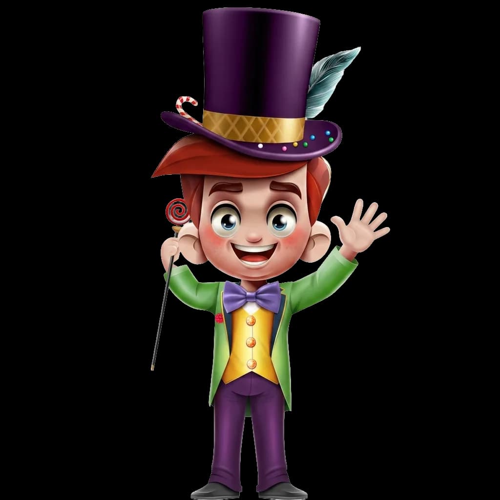 Wonka Land mascot