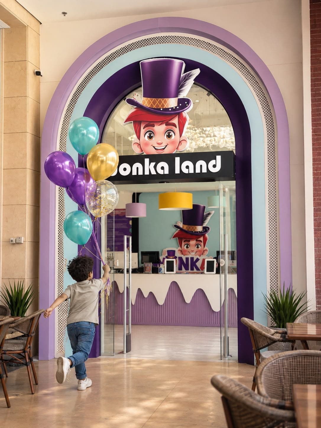 مدينة ألعاب أطفال داخلية في عمّان: اكتشفوا Wonka Land