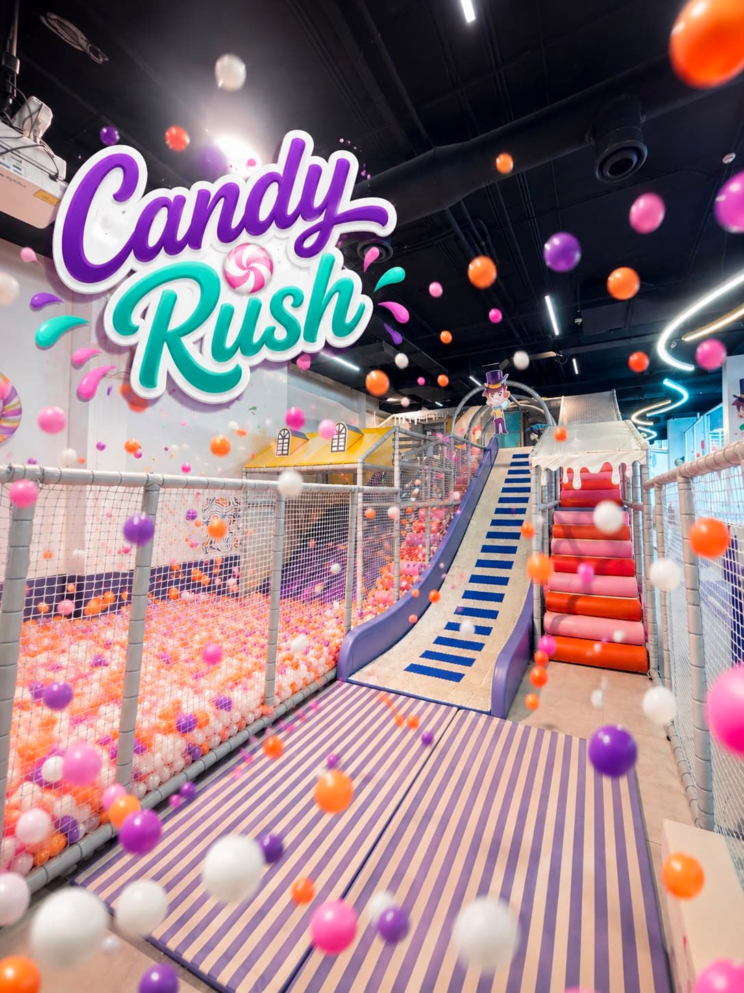 مدينة ألعاب في عمان للأطفال: اكتشفوا عالم Wonka Land